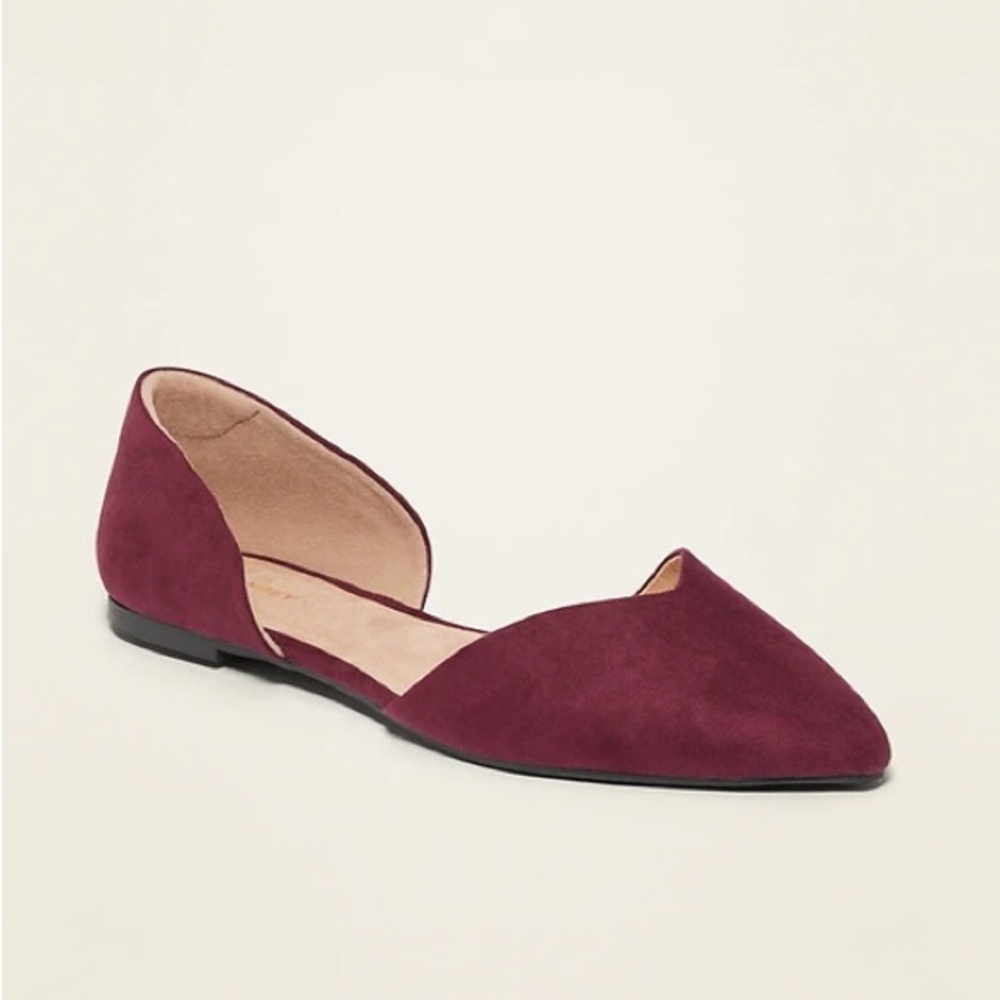 Old Navy Pointy-Toe D'Orsay Flats For Women